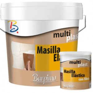 MULTIPLAST MASILLA ELASTICA CON FIBRA AL USO DE 1 KG