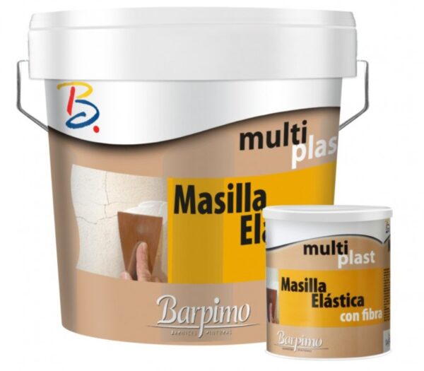 MULTIPLAST MASILLA ELASTICA CON FIBRA AL USO DE 1 KG