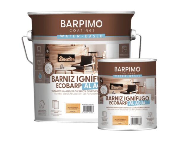 BARNIZ IGNIFUGO AL AGUA ECOBARP SATINADO INCOLORO