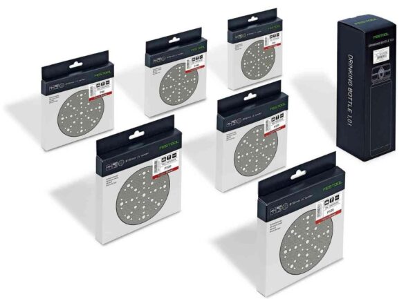 PACK DISCOS DE LIJAR FESTOOL STF D150/48 GR-Set P