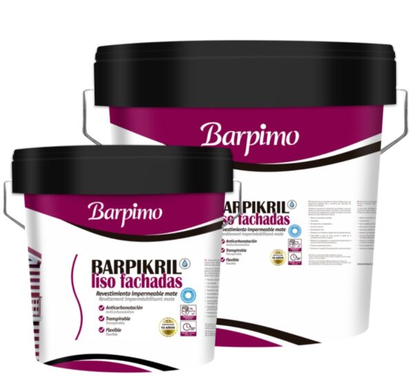 BARPIKRIL LISO FACHADAS AV BLANCO 15 Lts.