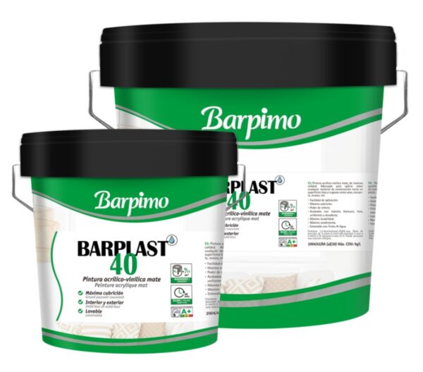 BARPLAST 40 AM MATE BLANCO