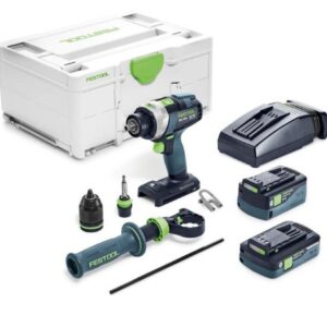 TALADRO ATORNILLADOR DE PERCUSIÓN A BATERÍA FESTOOL TPC 18/4 5,0/4,0 I-Plus