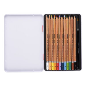 BRUYNZEEL EXPRESSION LÁPICES ACUARELABLES CAJA METÁLICA (12 LÁPICES)