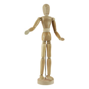 MANIQUÍ MUJER BARNIZADO 30 CM TALENS