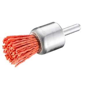 CEPILLO DE PINCEL DE NYLON ABRASIVO CON ESPIGA - SIT