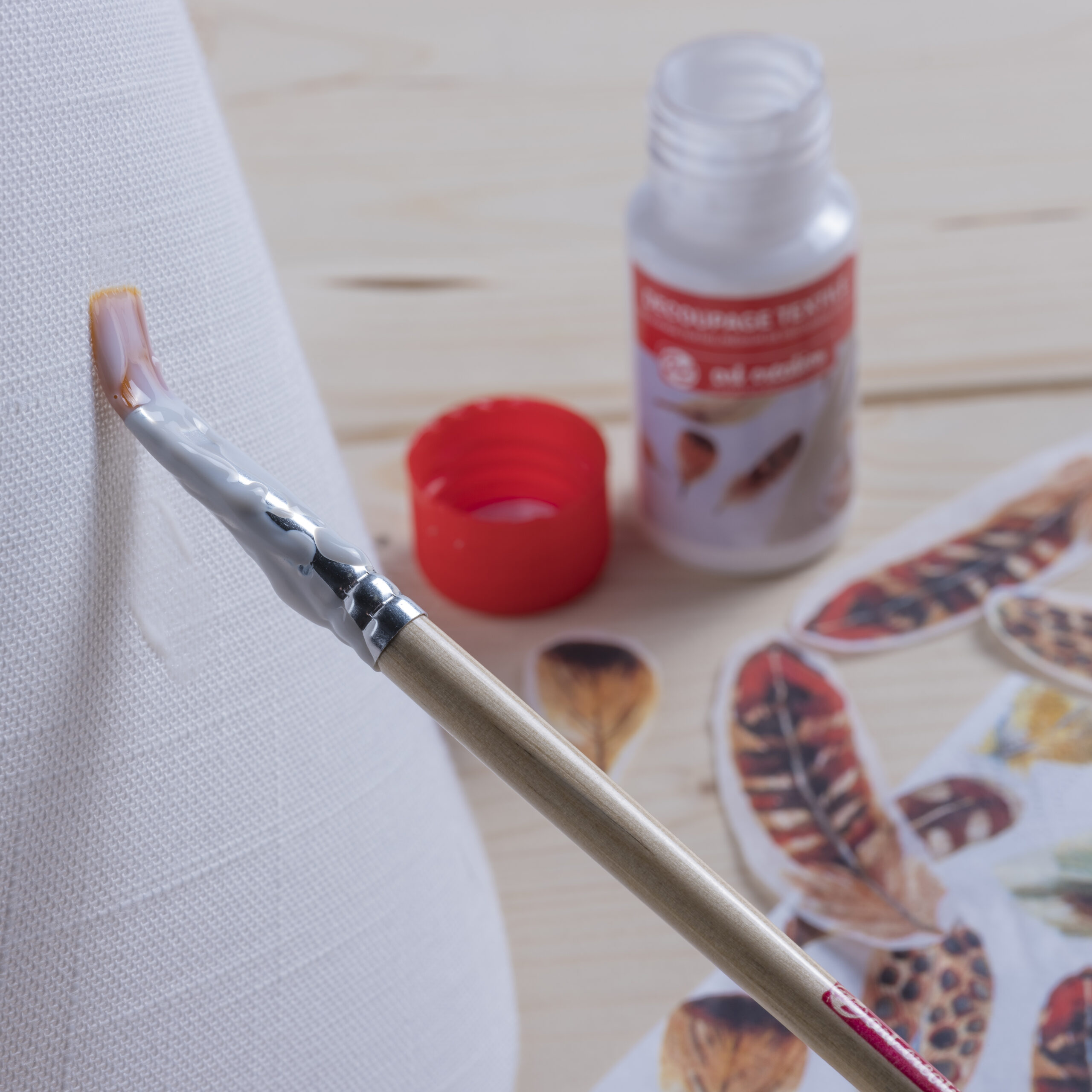 DECOUPAGE FRASCO 50 ML ART CREATION TALENS