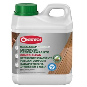 OWATROL COMPO-CLEAN : LIMPIADOR DESENGRASANTE PARA MADERAS COMPOSITE