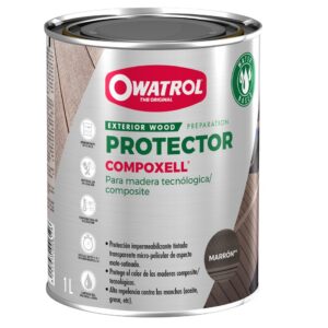 OWATROL COMPOXELL: RESTAURADOR DE CUBIERTAS DE MADERA COMPOSITE