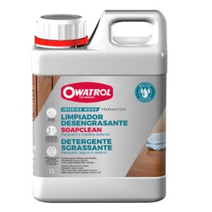 OWATROL SOAPCLEAN: LIMPIADOR DESENGRASANTE PARA MADERAS 1 LTS.
