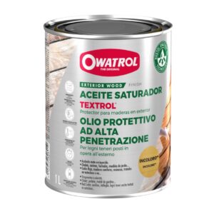 OWATROL TEXTROL®: SATURADOR EXTERIOR PARA MADERA BLANDA Y AUTOCLAVES