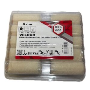 JEIVSA PACK RECAMBIO VELOUR DE  6 CM (20 UNIDADES)